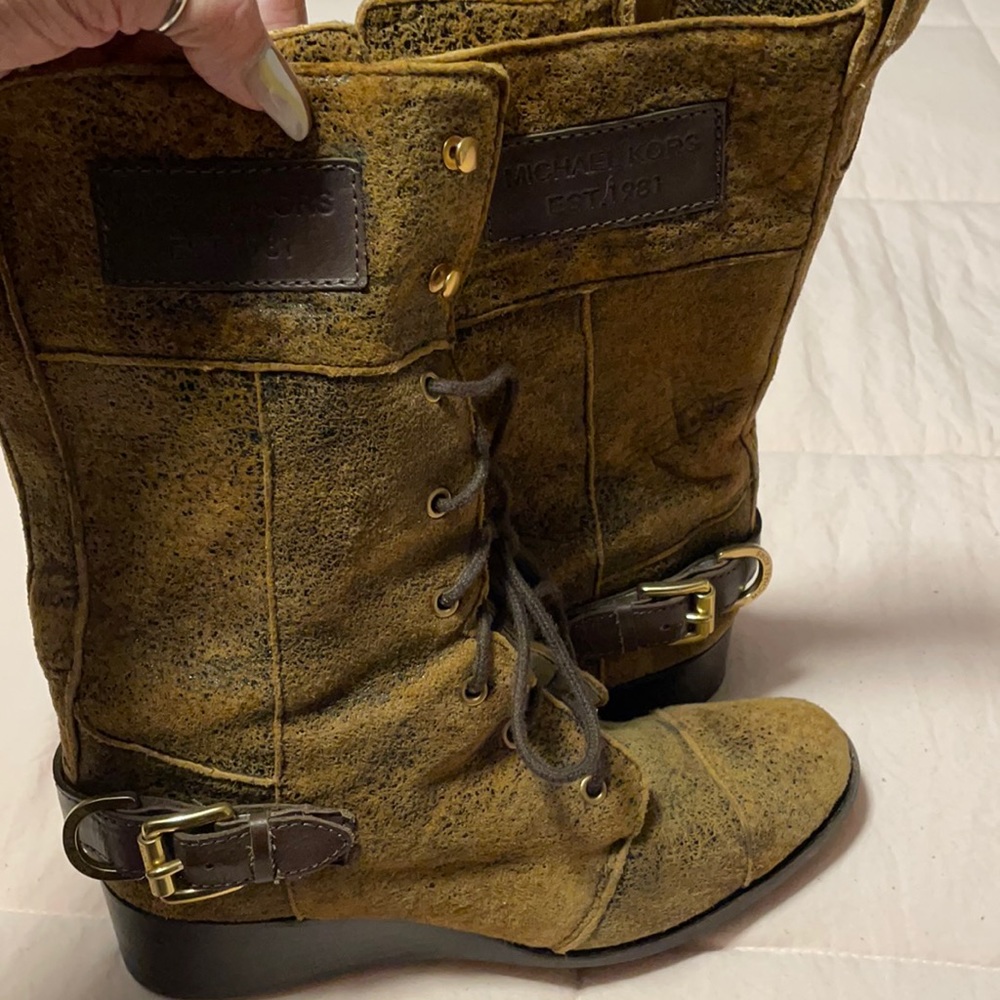 Brown Michael Kors boots
